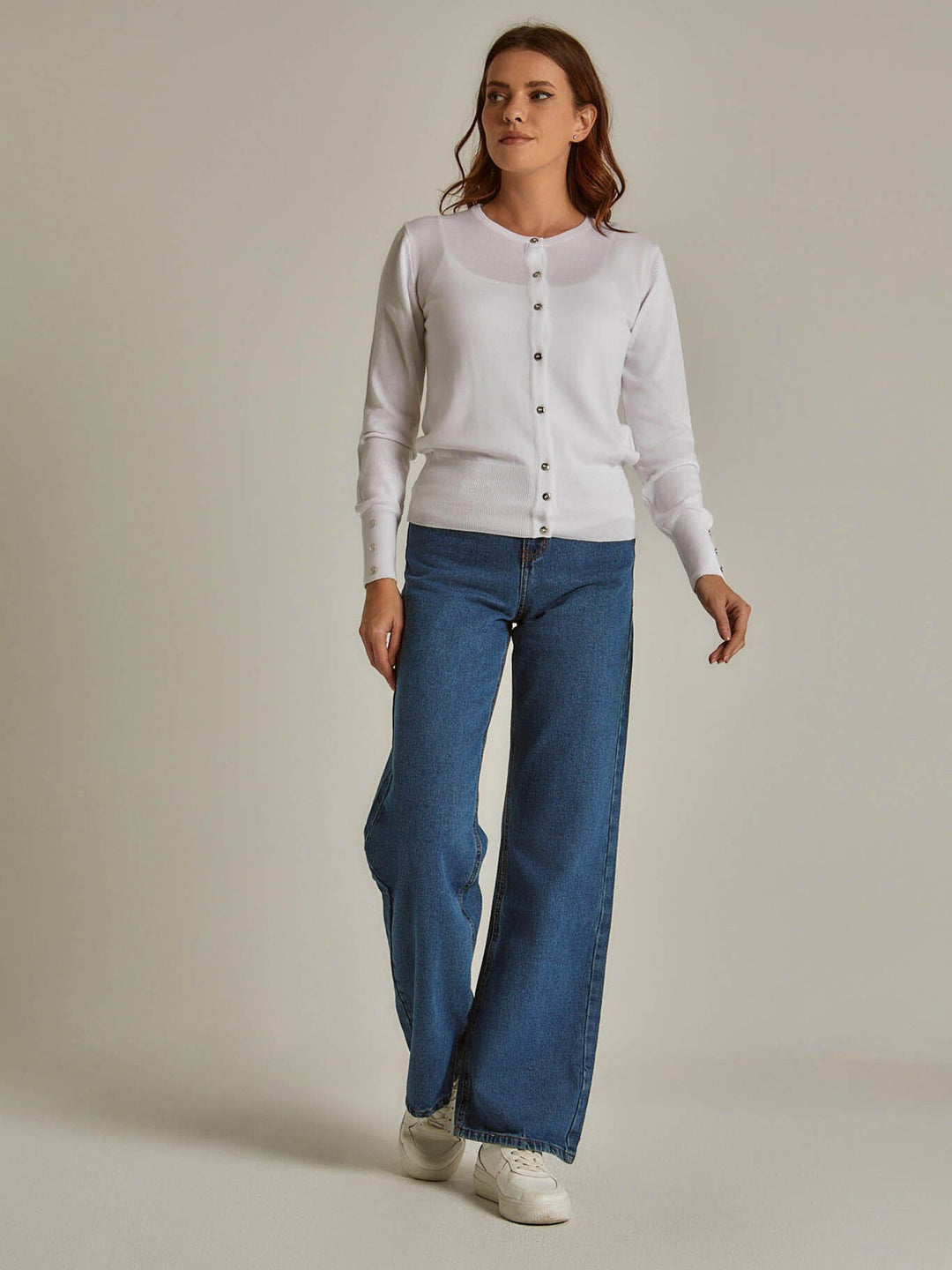 Cardigan - Button Closure - Regular Fit