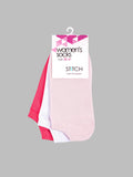 Stitch Women's Pack of 3 Lycra Socket Socks