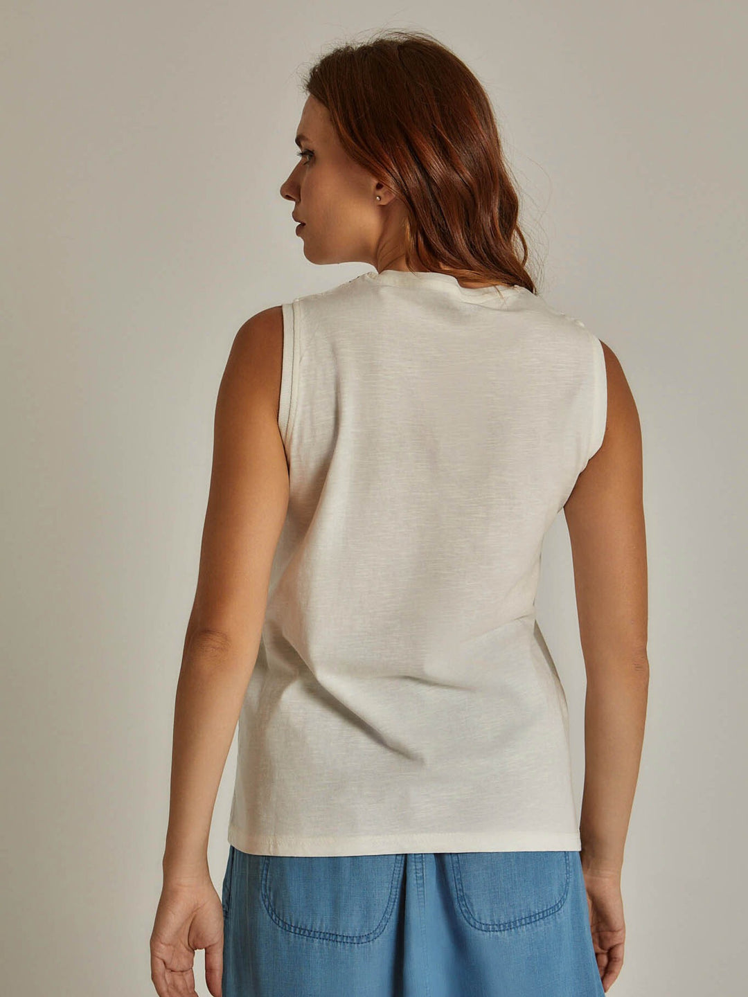 Top - Tribal Pattern - Sleeveless